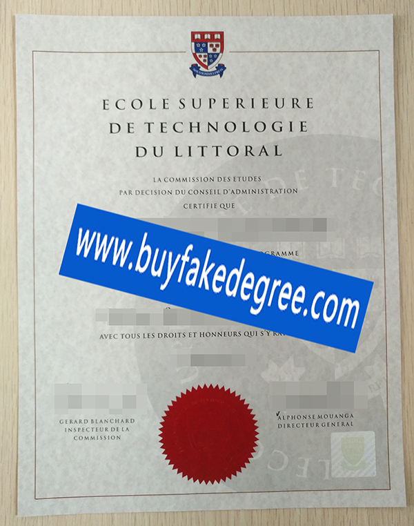 Ecole Supérieure De Technologie Du Littoral degree
