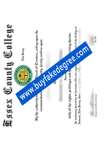 Essex County College diploma, buy fake diploma of Essex County College