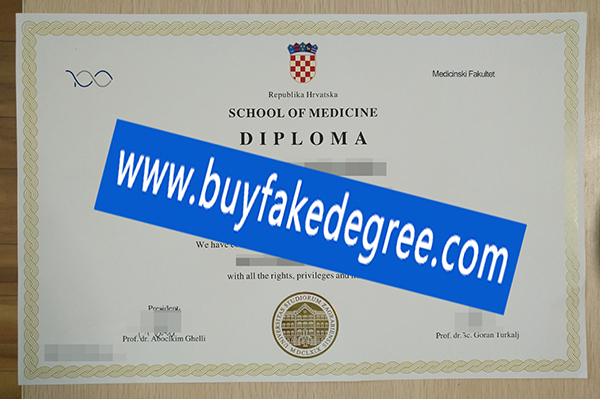 Universitas Studiorum Zagrabiensis degree