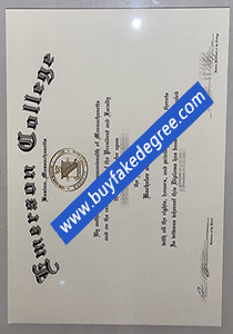 Emerson College diploma，fake Emerson College diploma, buy fake degree of Emerson College