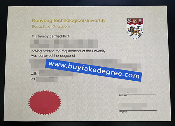 Nanyang Technological University degree