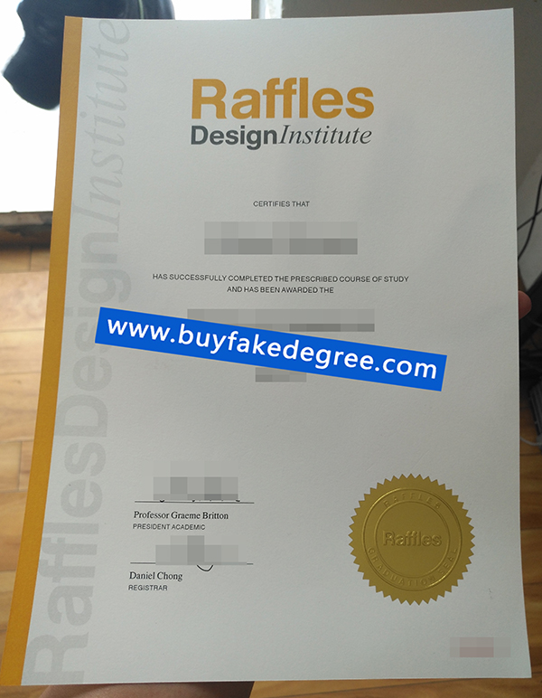 Raffles degree