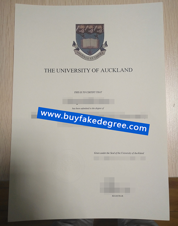 University of Auckland degree